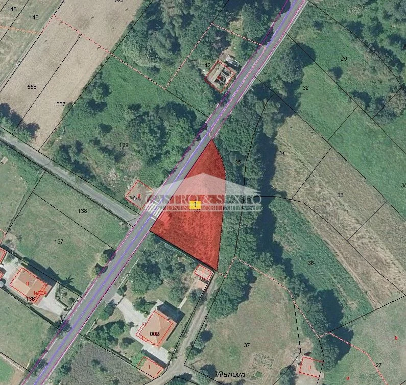Terreno urbano en Garceiras de 971 m²