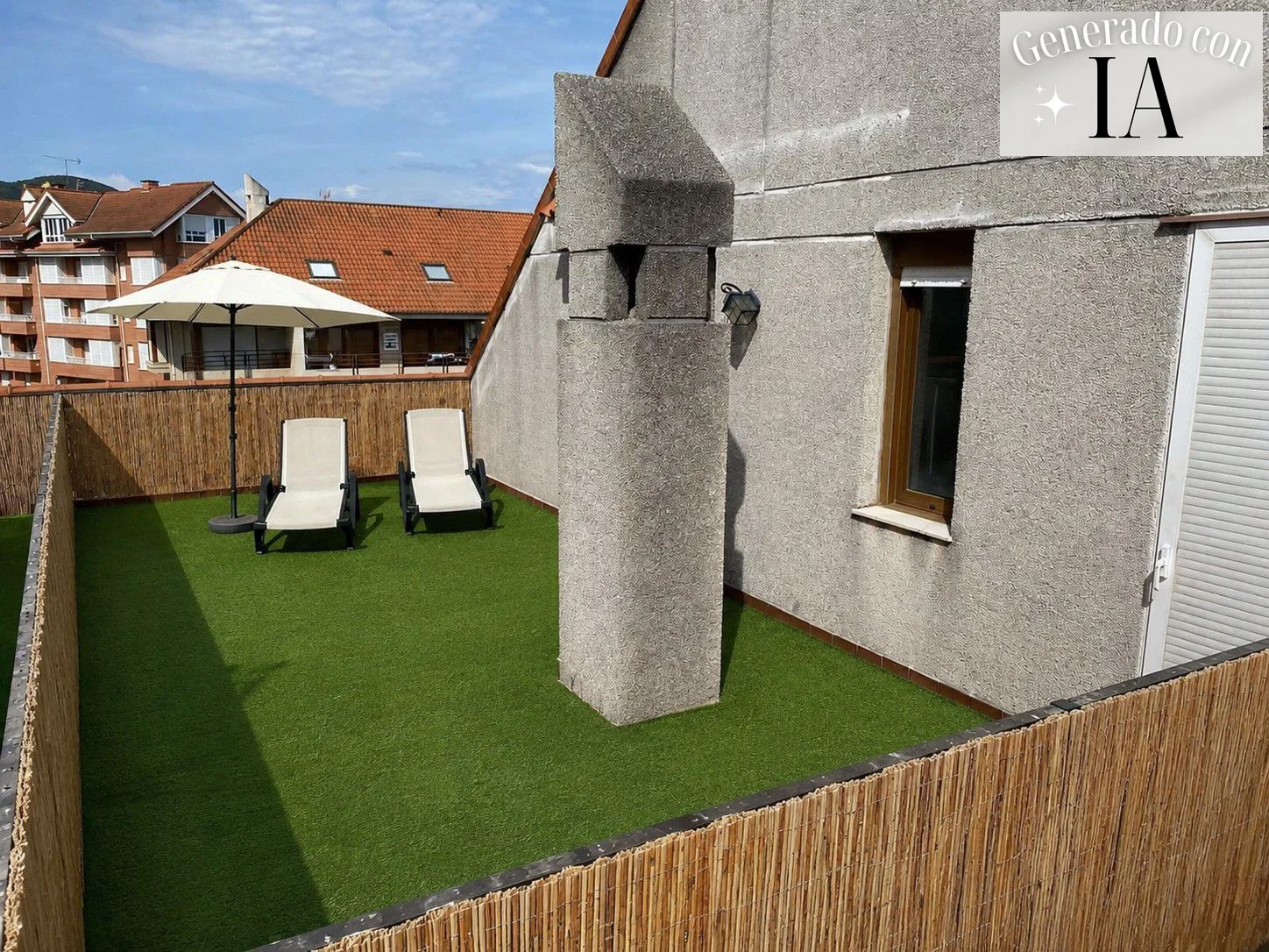 Dúplex en Noja con terraza sur de 30 m²