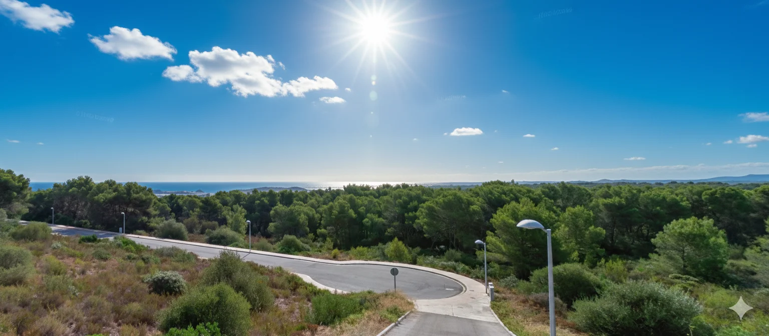 Coves Noves plot for three villas