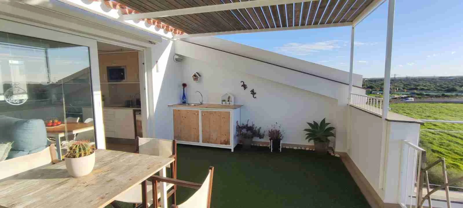 Ático en Ciutadella orientado al sur, dos terrazas