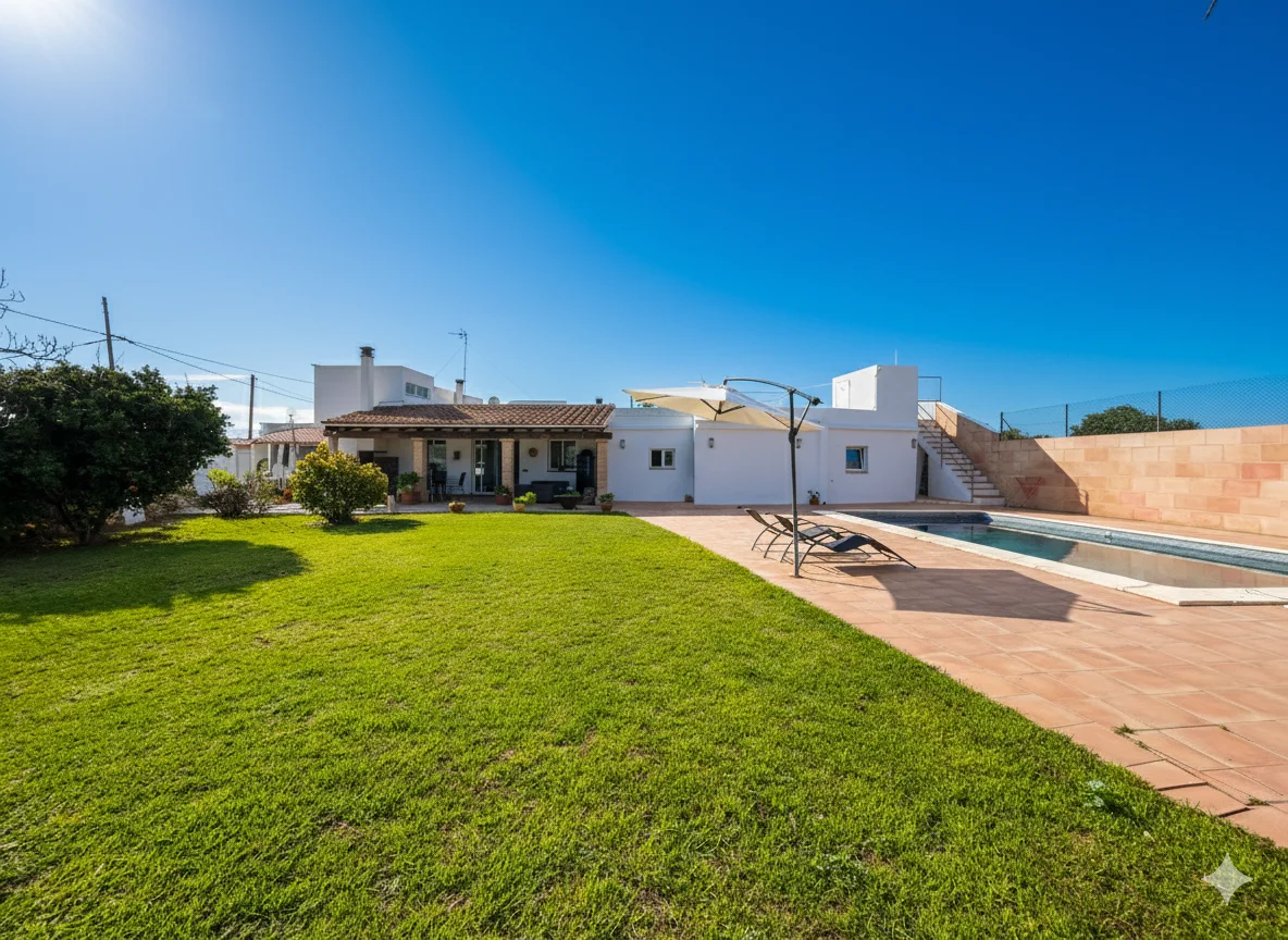 Chalet rural cerca de Ciutadella, 5 dormitorios