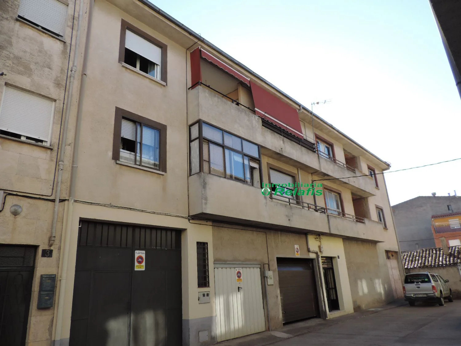 Raw-shell building in Ciudad Rodrigo