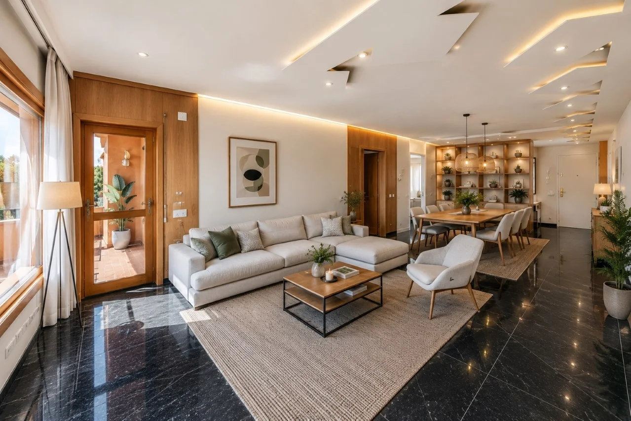 Bright Vilafranca flat, 3 bedrooms