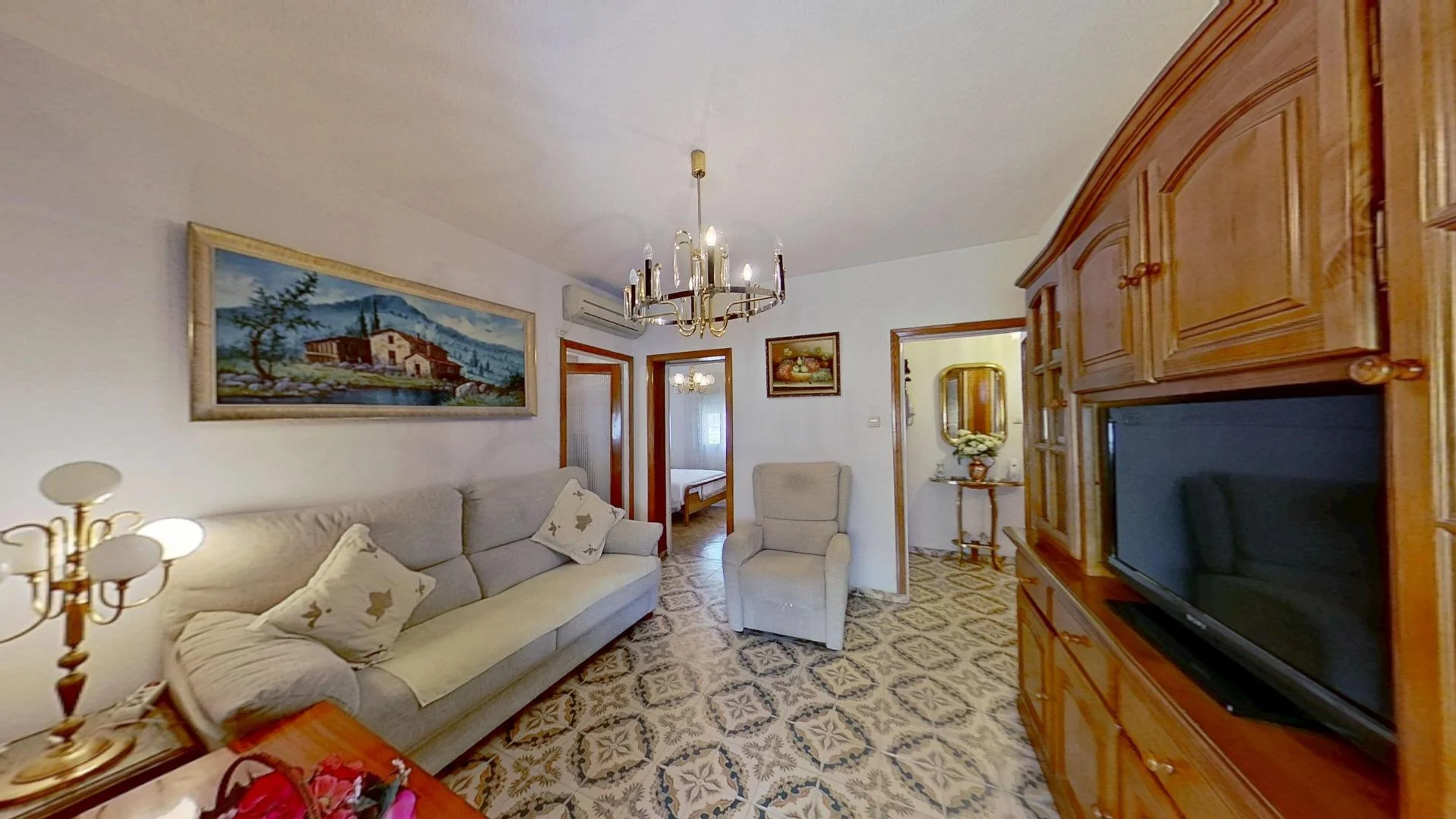 Three-bedroom flat in Palomeras Sureste