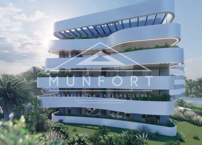 Apartamento nuevo en Guardamar con piscina