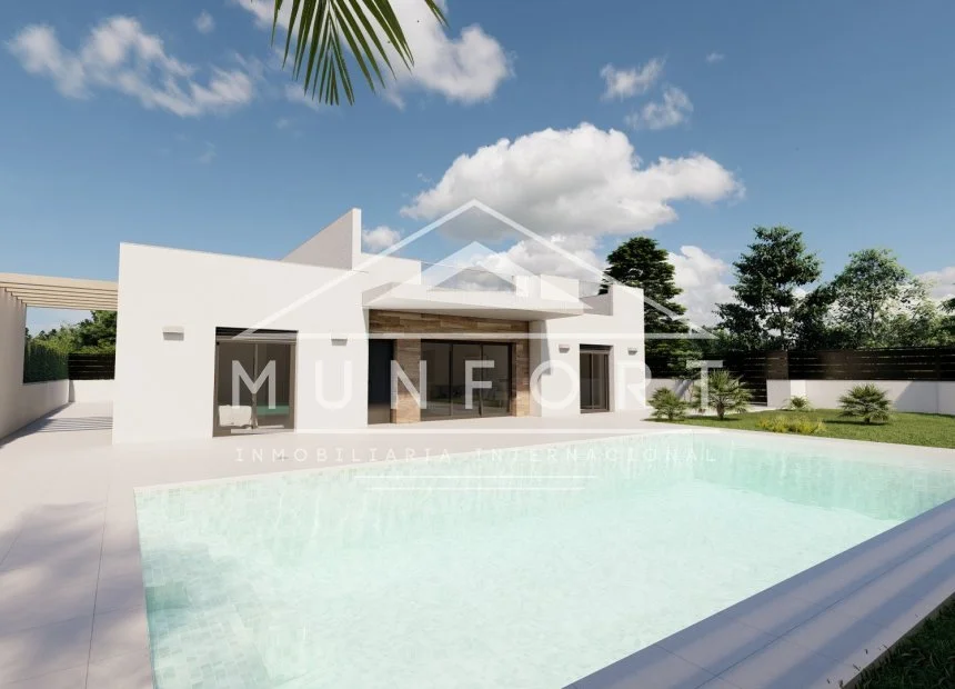 Villa proyectada en Roldán con piscina privada