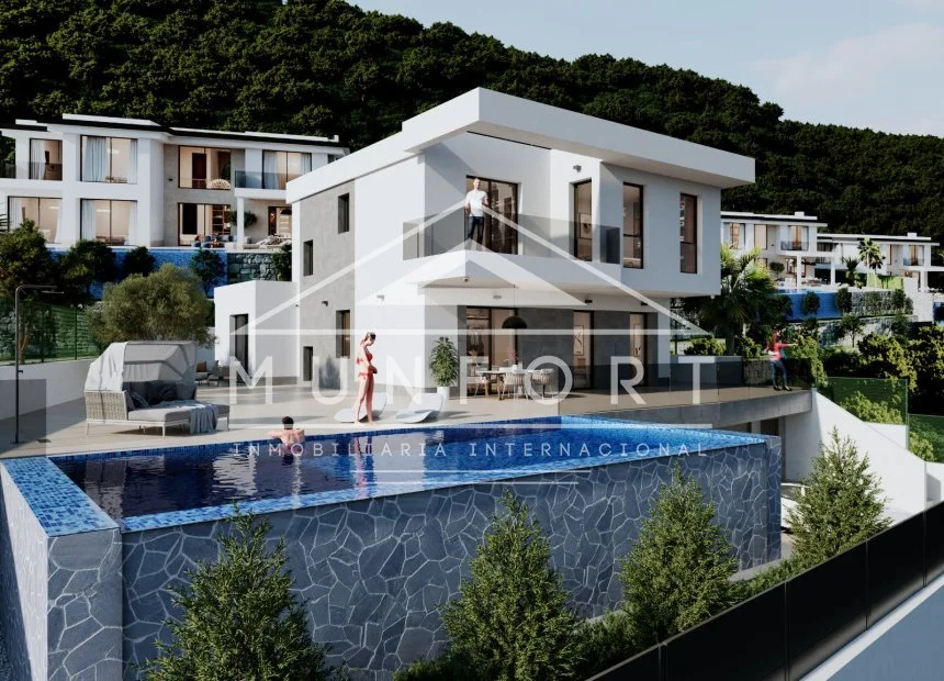 New-build Finestrat villa, 4 bedrooms