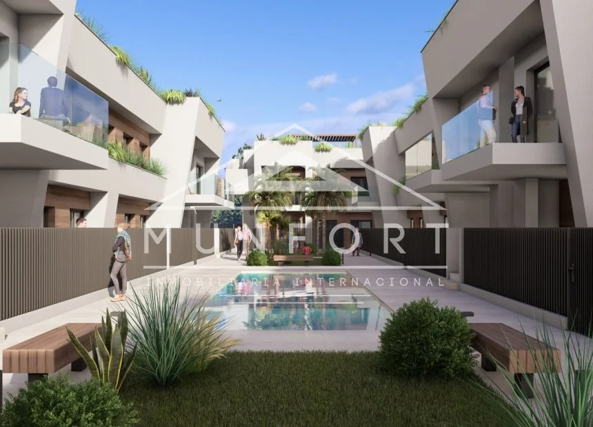 Two-bedroom Torre-Pacheco penthouse with pool