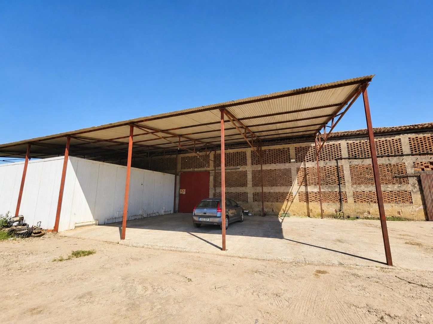 Productive agricultural land near Coria