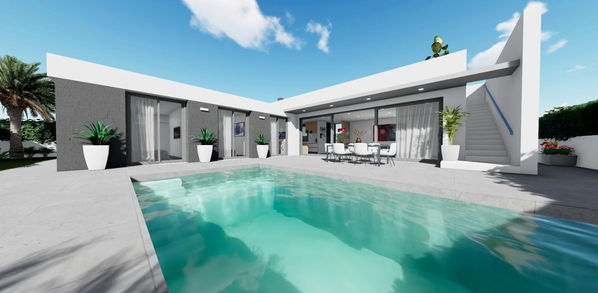Villa en construcción en Terreros