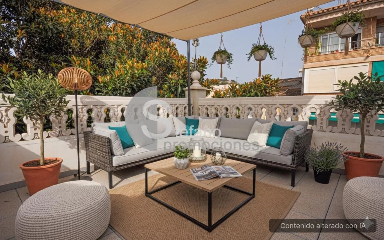 Historic centre penthouse, 147 m² terrace