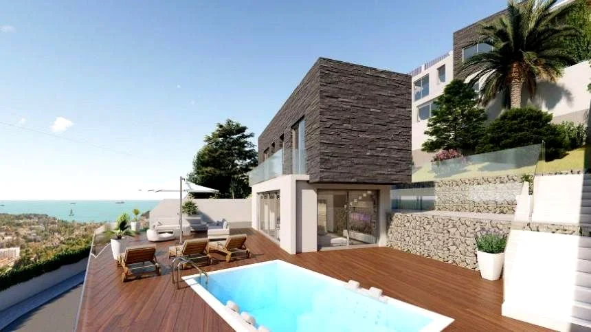 Villa de obra nueva en El Limonar