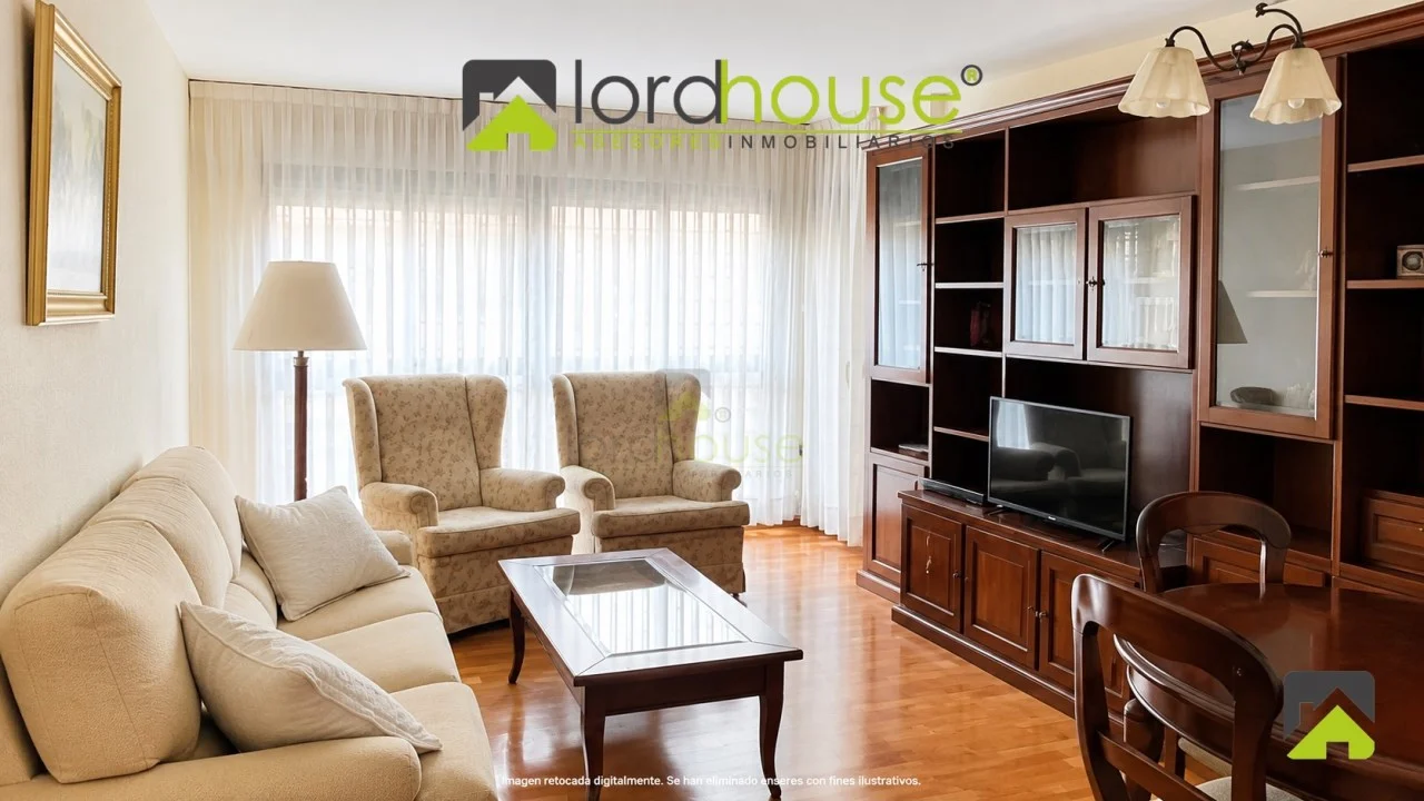 Spacious Santiago flat, four bedrooms