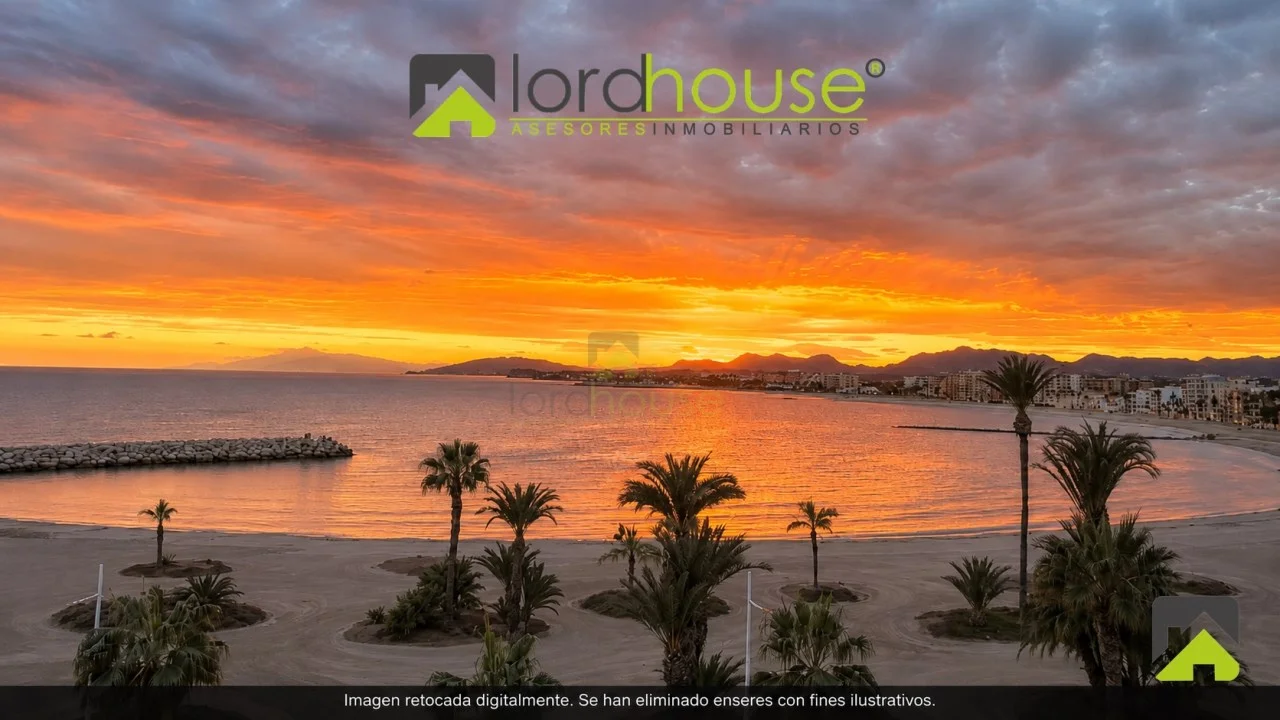 Seafront Águilas apartment, 3 bedrooms