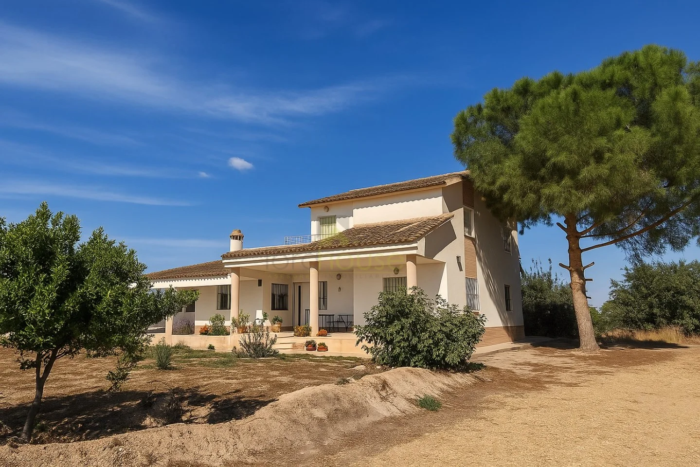 Chalet with 14,600 m² plot