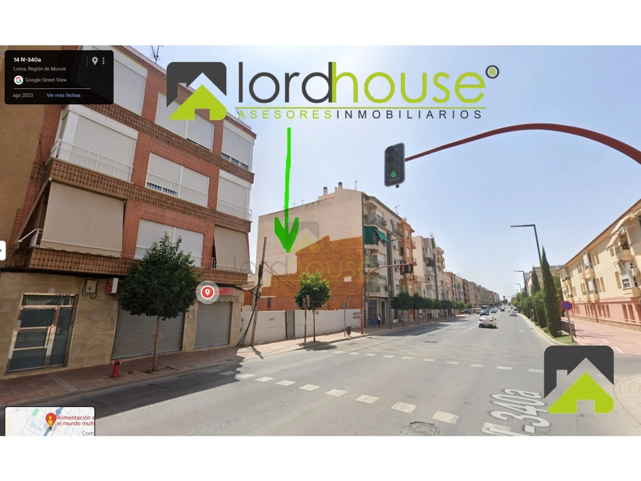 Urban Lorca plot with development potential