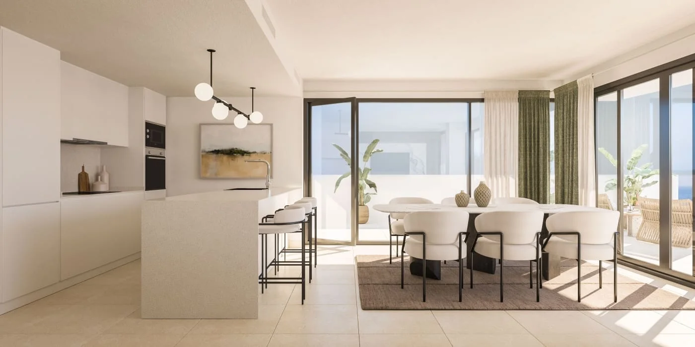 Three-bedroom apartment in Manilva development