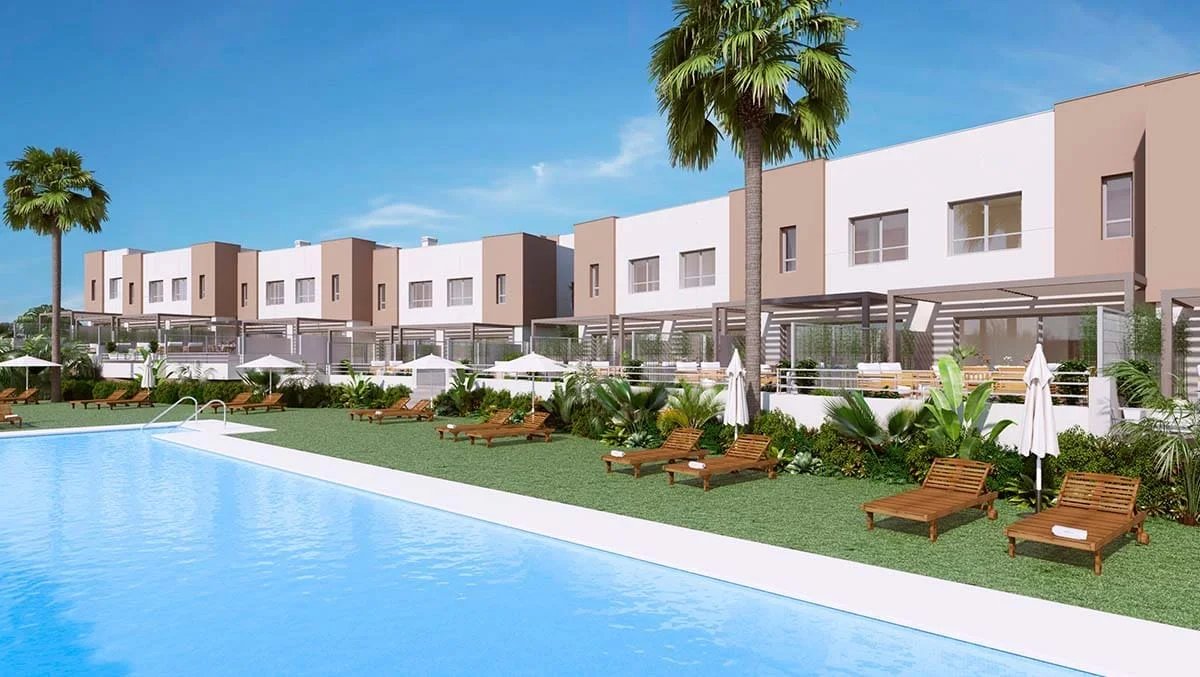 New golf homes with sea views