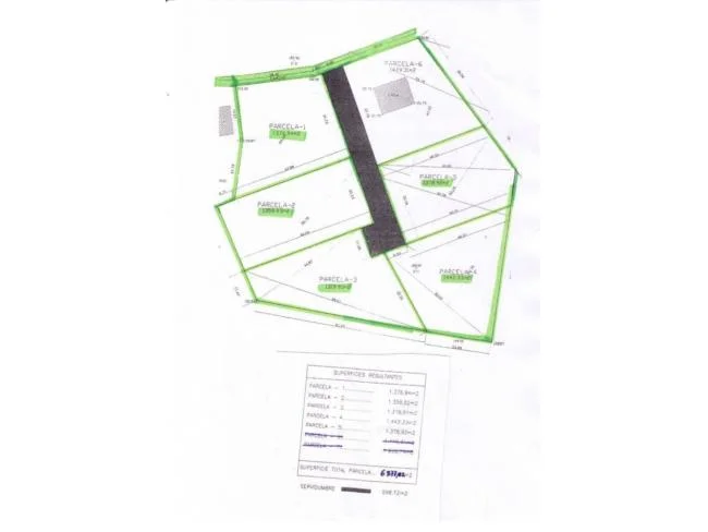 Viella land plot with existing buildings