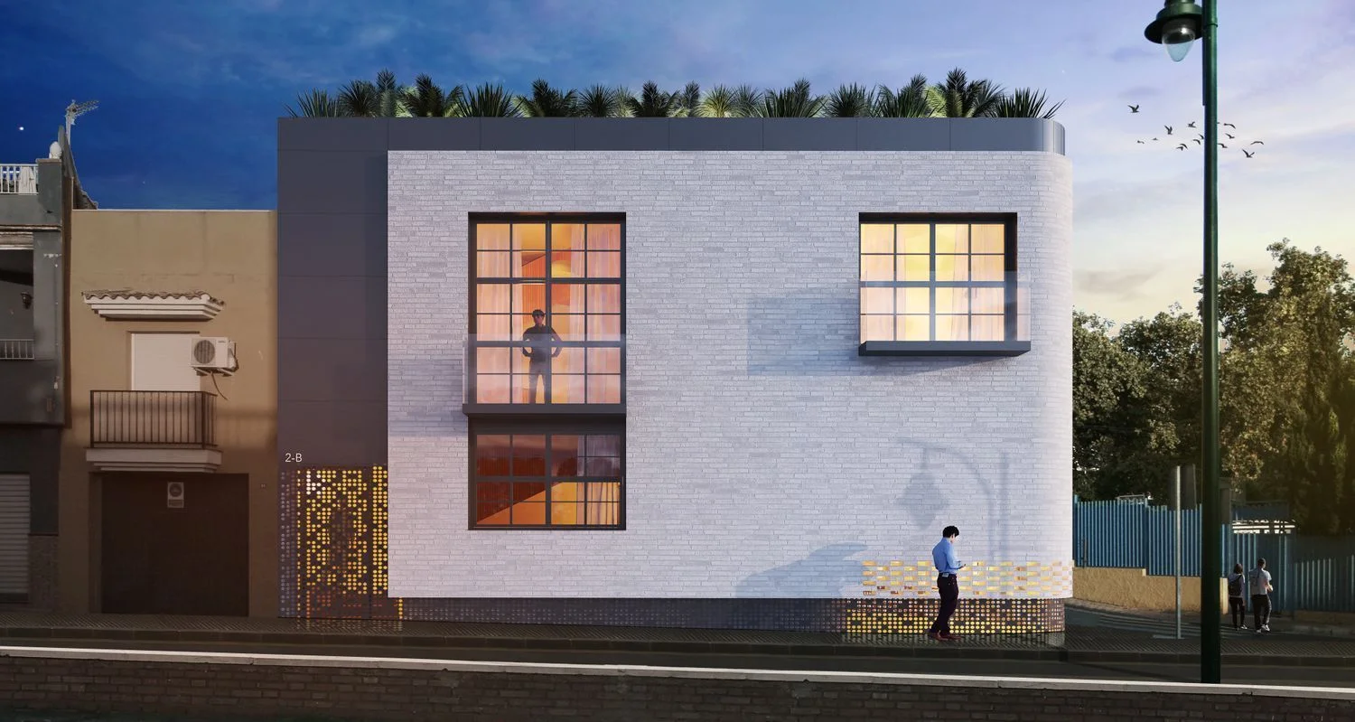 Solar con licencia en El Palo, 160 m²