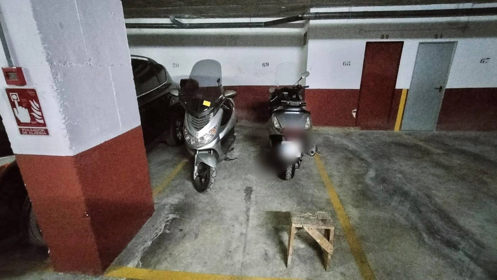 Central Málaga garage near university