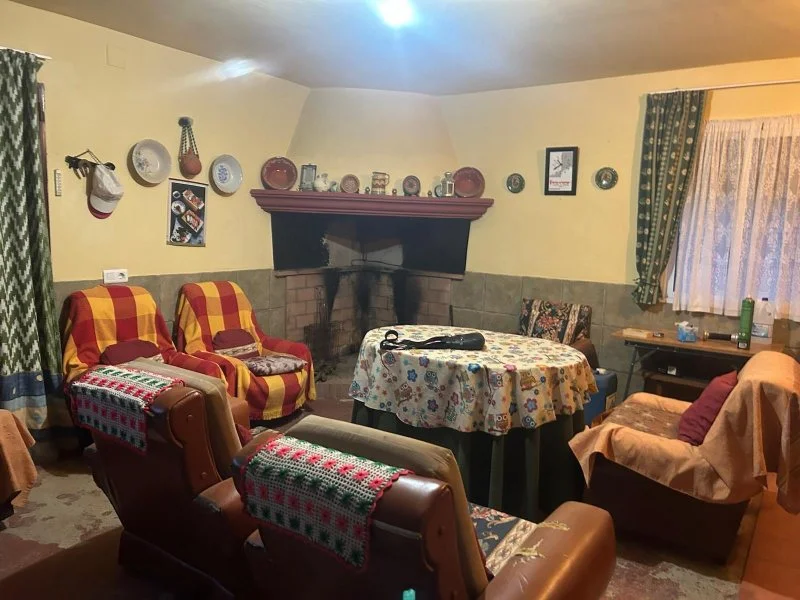 Casa rural con naranjos