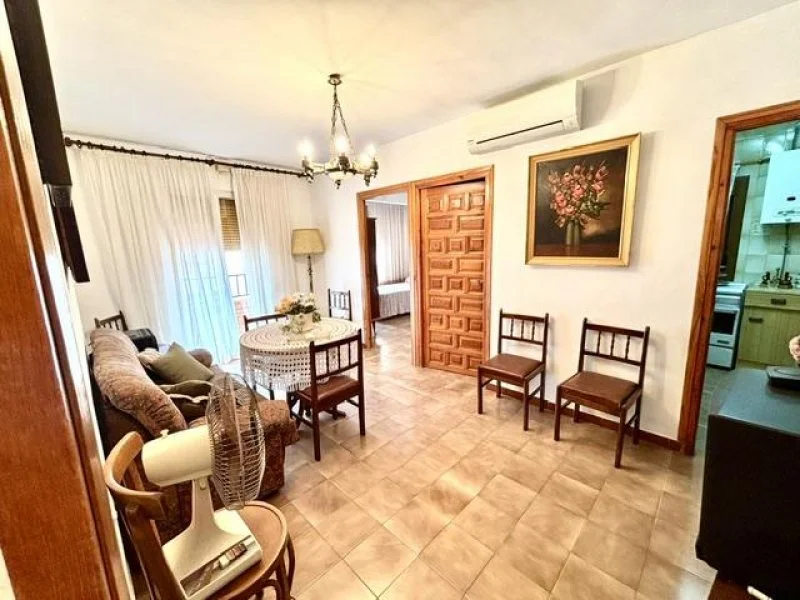 Three-unit house with terrace
