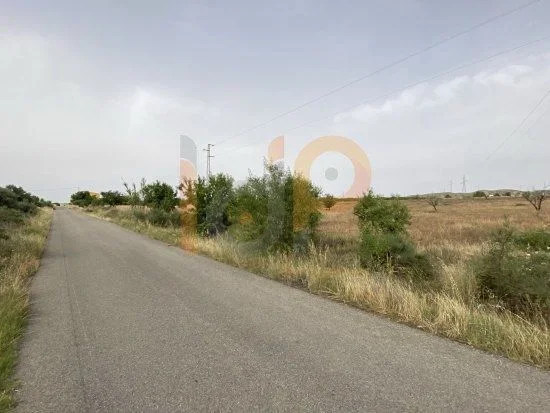 Flat rural plot with motorway access