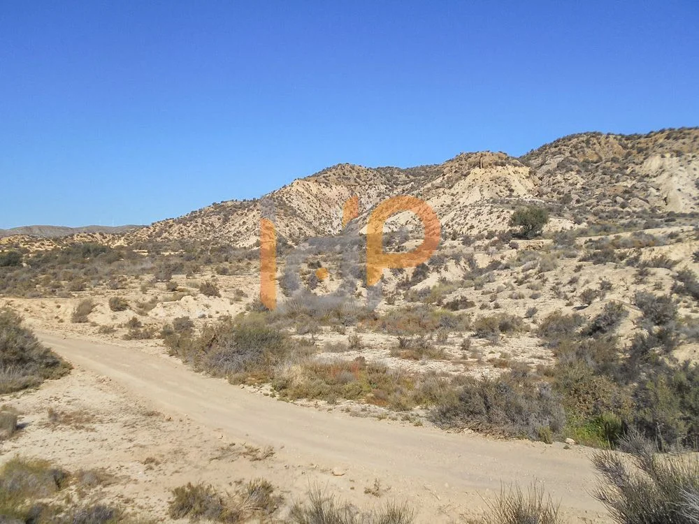 Flat rustic land in El Gor