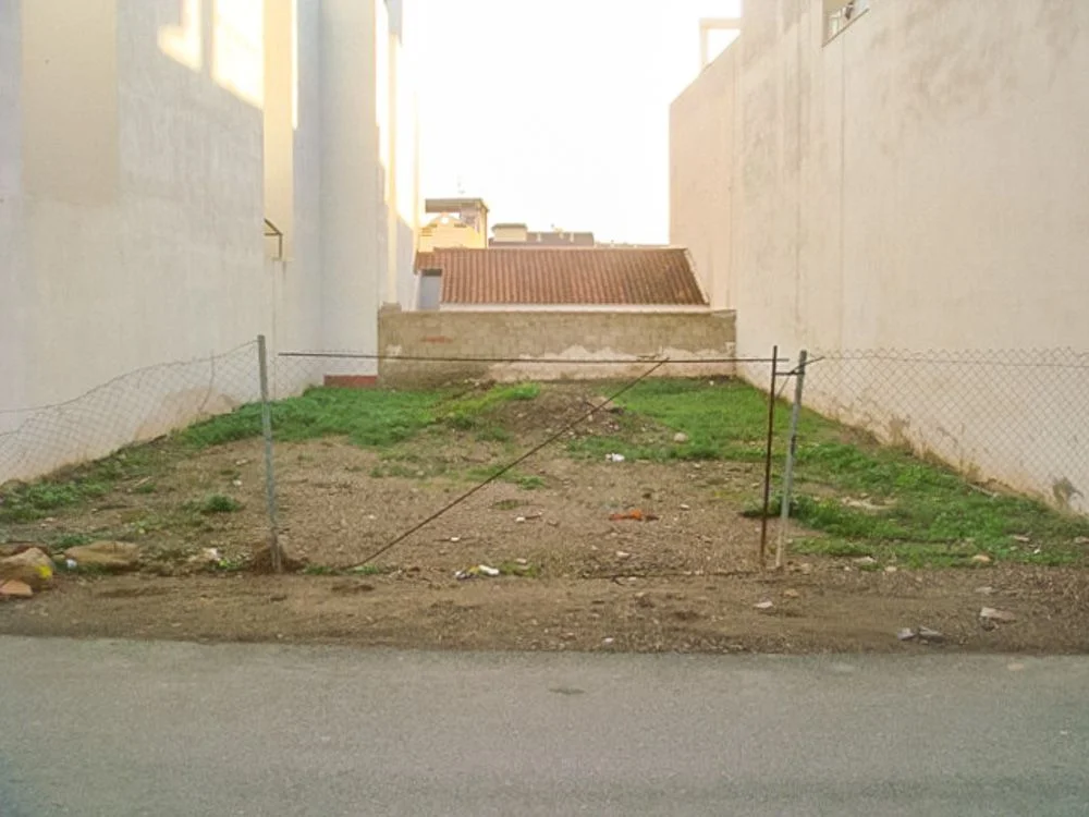 Urban plot near football stadium