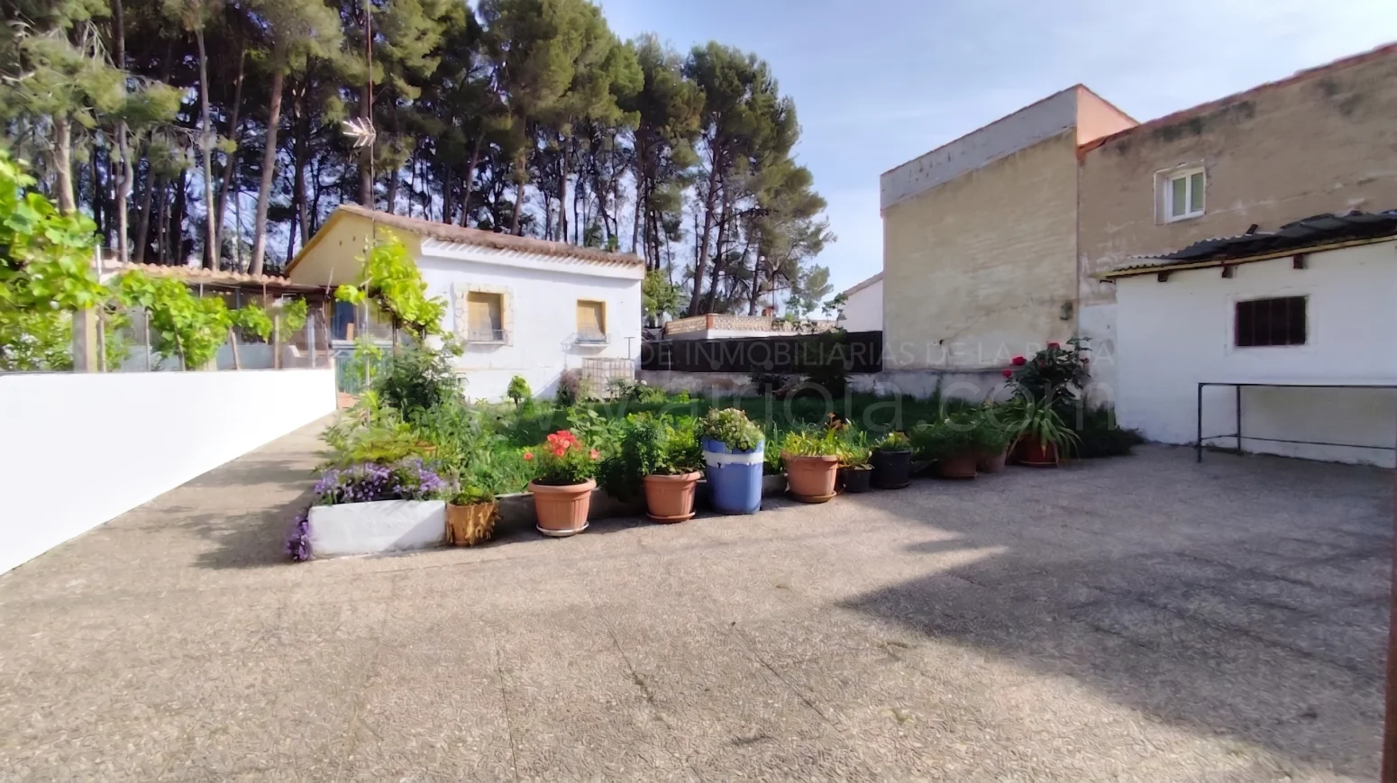 Casa de cuatro habitaciones con gran parcela