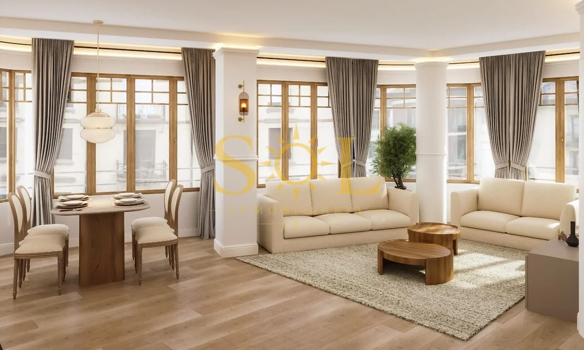 New central flat with 3 bedrooms