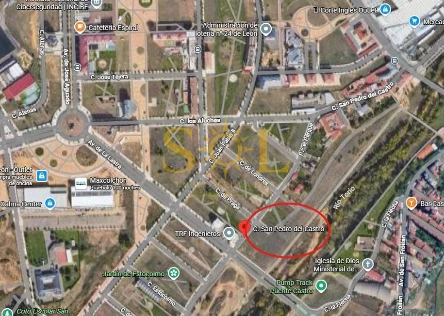 Parcela urbana edificable en La Lastra