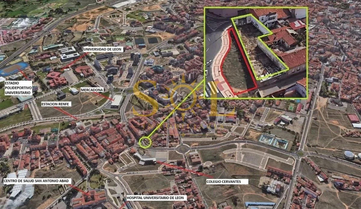Solar urbano residencial con potencial edificable
