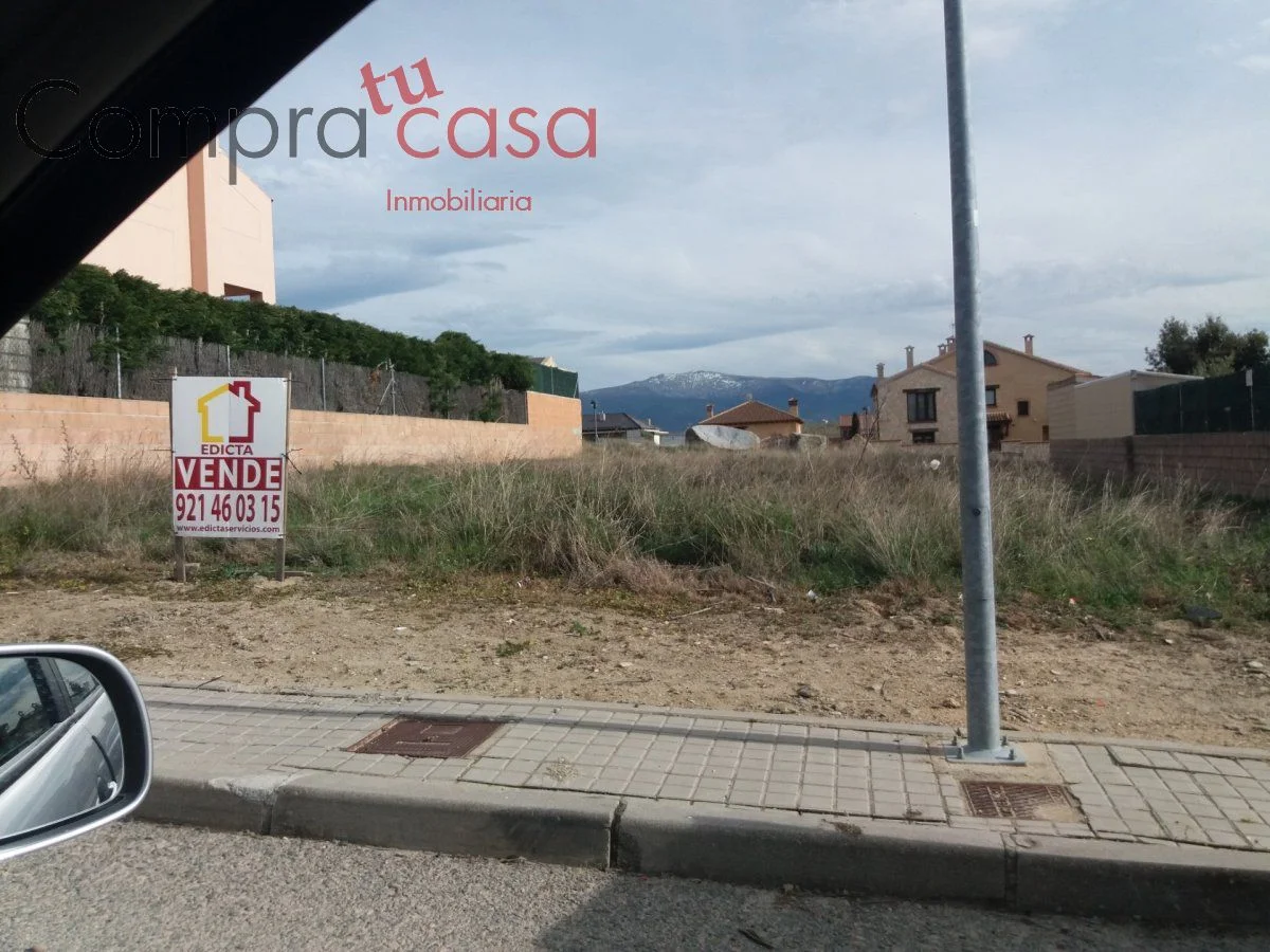 Urban plot in La Lastrilla, 500 m²