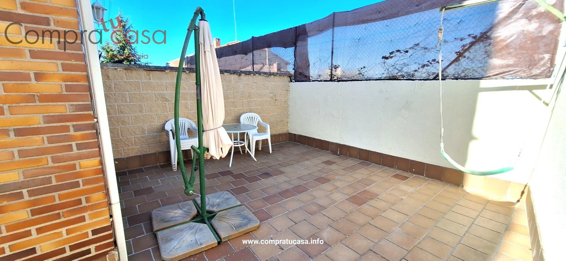 Ground-floor flat with 55 m² patio