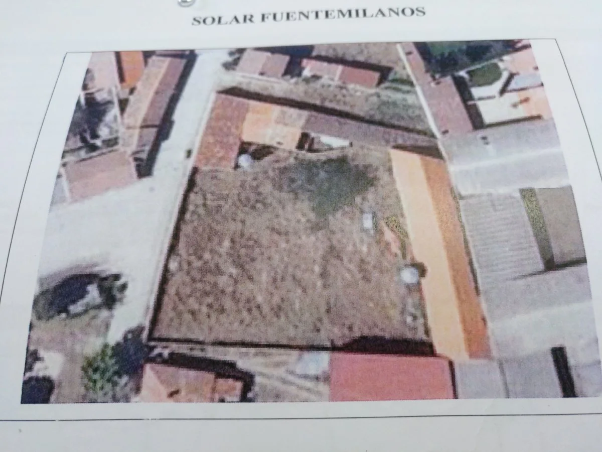 Solar de desarrollo en Fuentemilanos, 38 viviendas