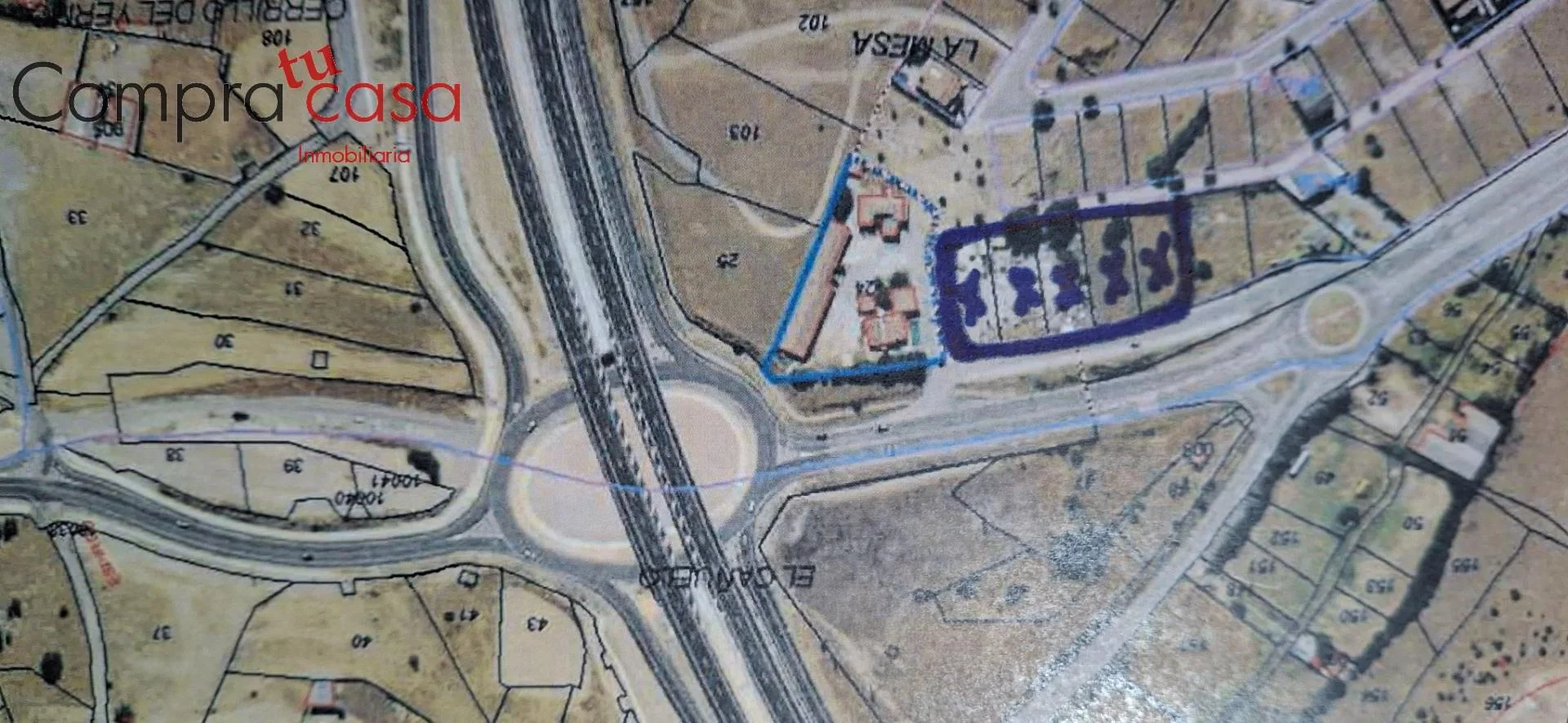 Large tertiary land plot near Segovia