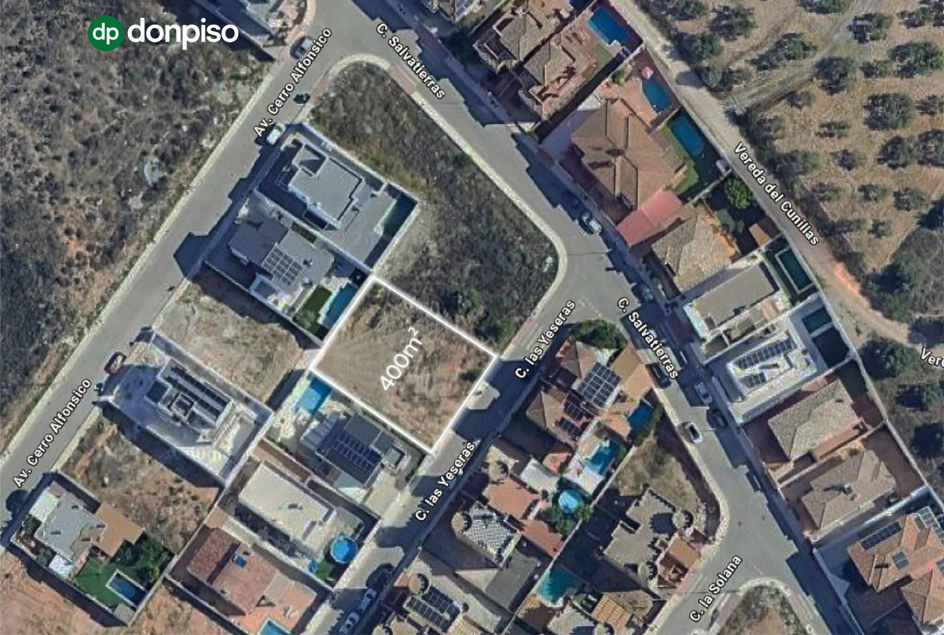 Parcela urbana en Castillos, 400 m²