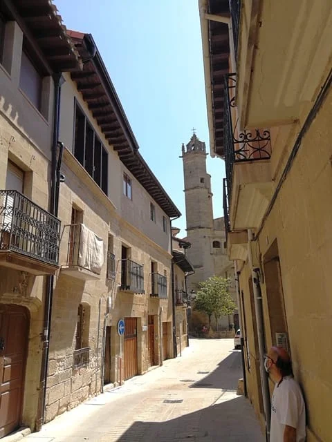 Four-storey renovation house in Elciego