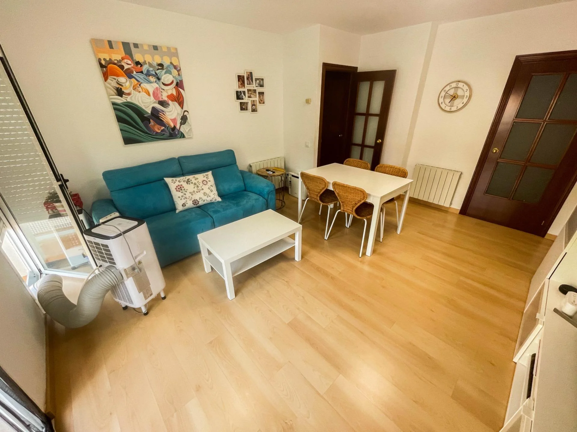 Piso luminoso de un dormitorio con parking