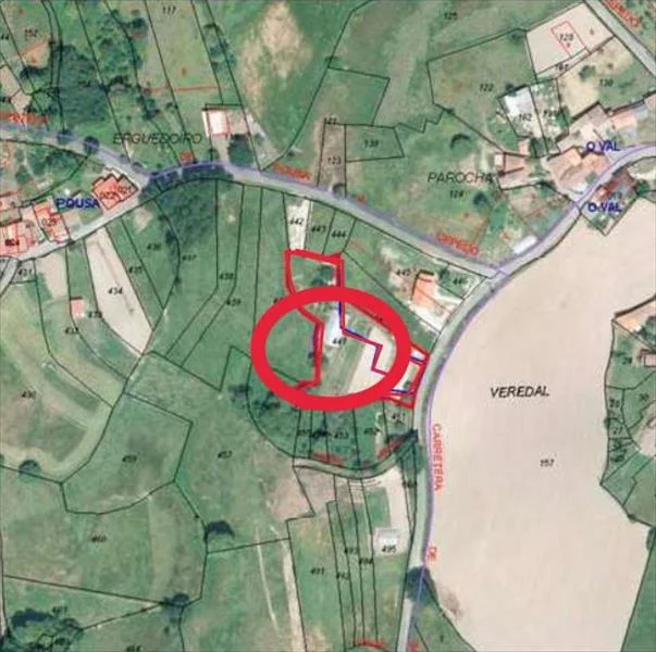 Rustic plot, 1,500 m² title area