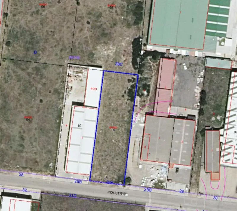 Solar industrial urbano en Coreses