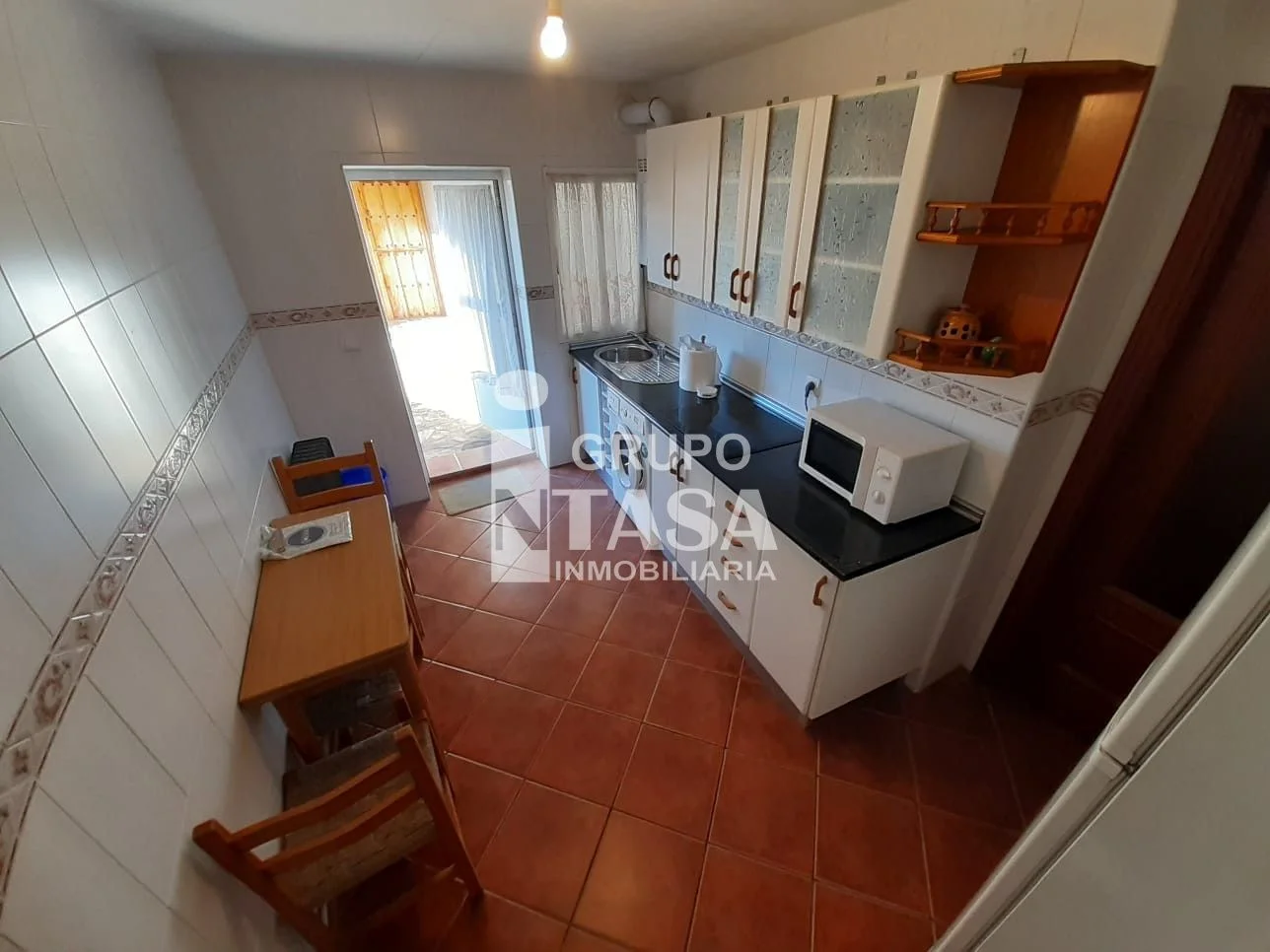 Casa reformada de una planta, tres dormitorios