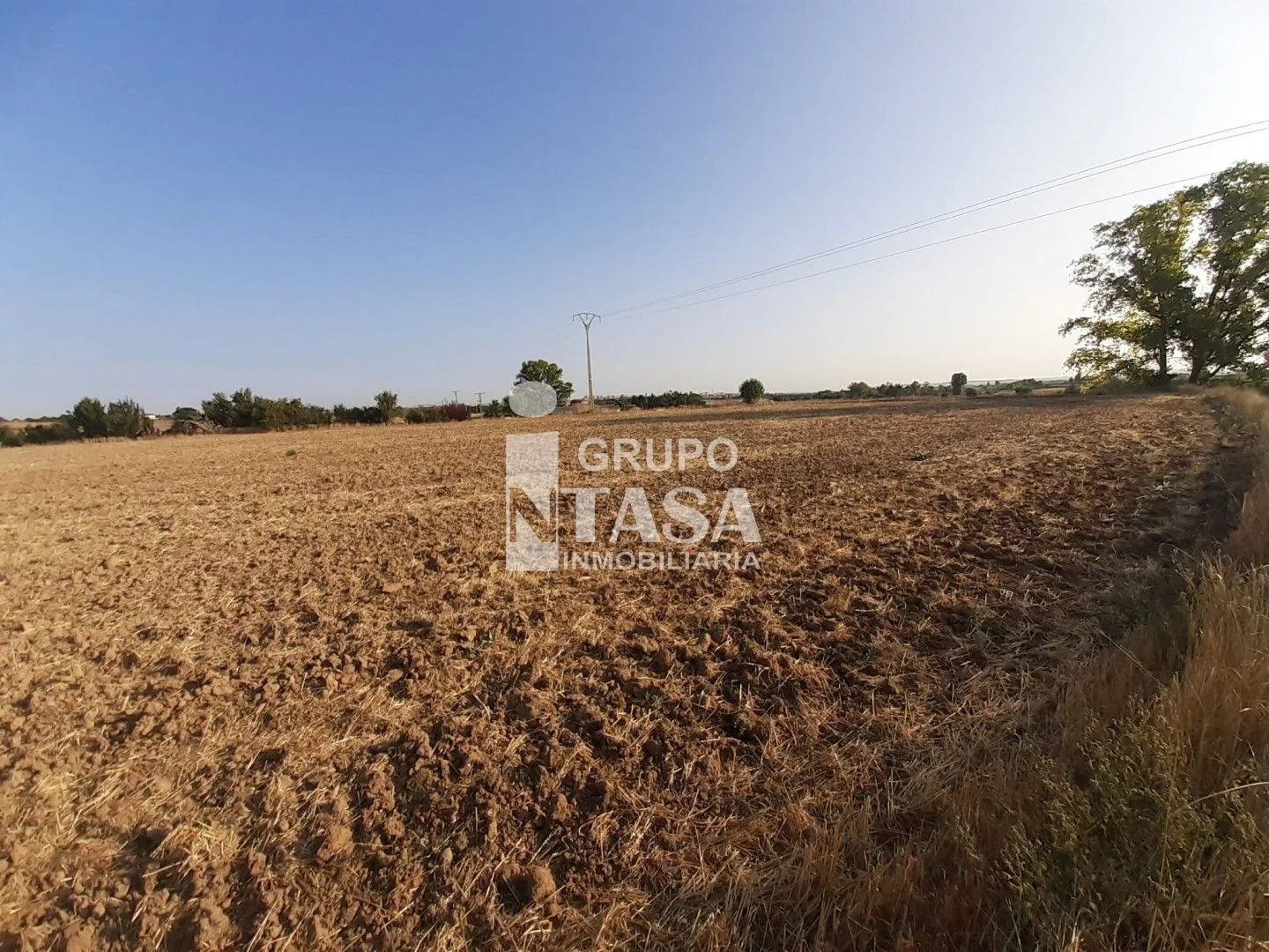 Parcela rústica de regadío con tres construcciones