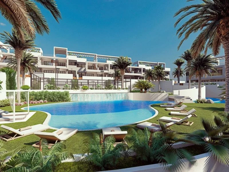 Bungalow nuevo en resort, 2 dormitorios