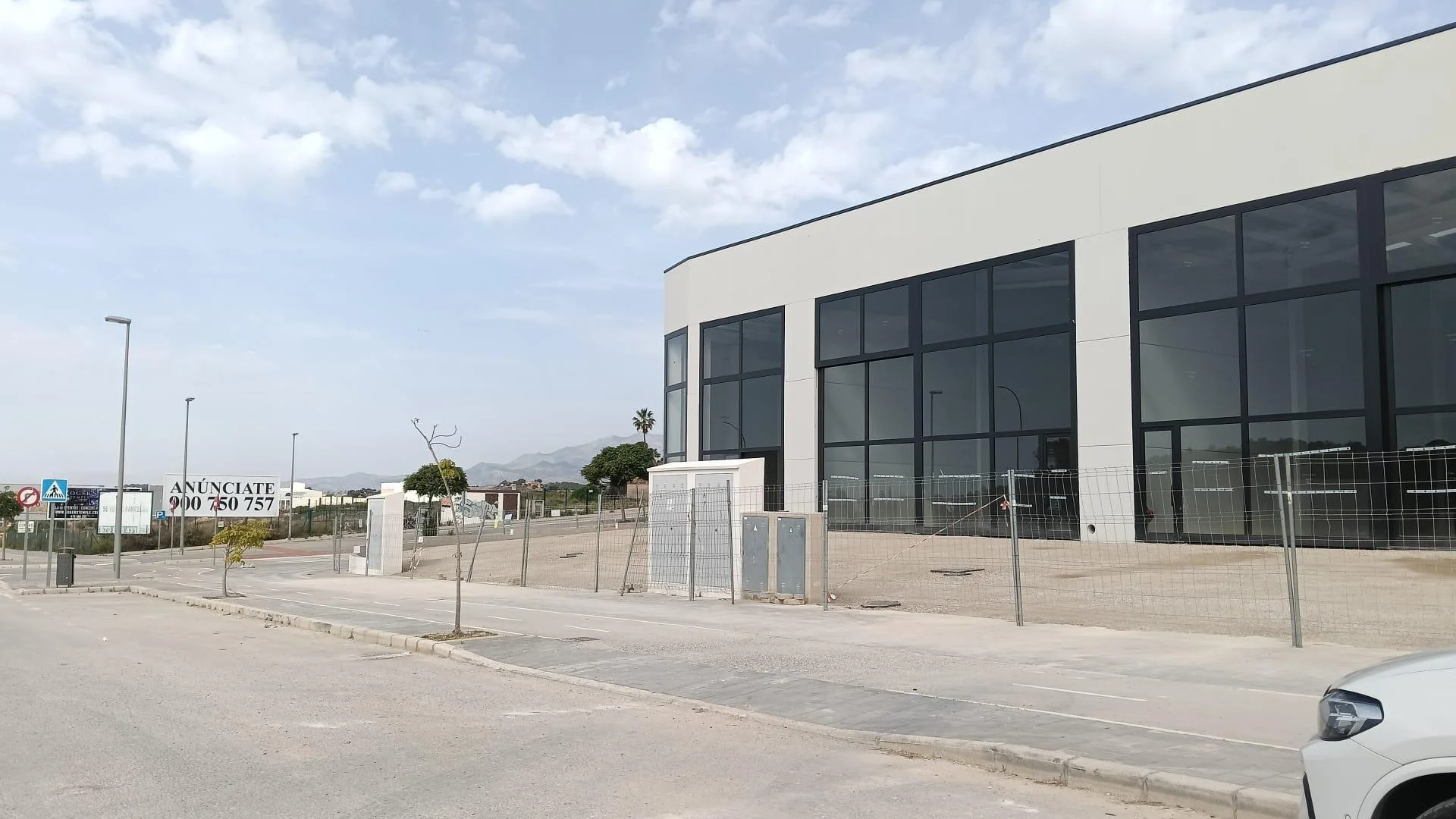New industrial warehouse near Villajoyosa