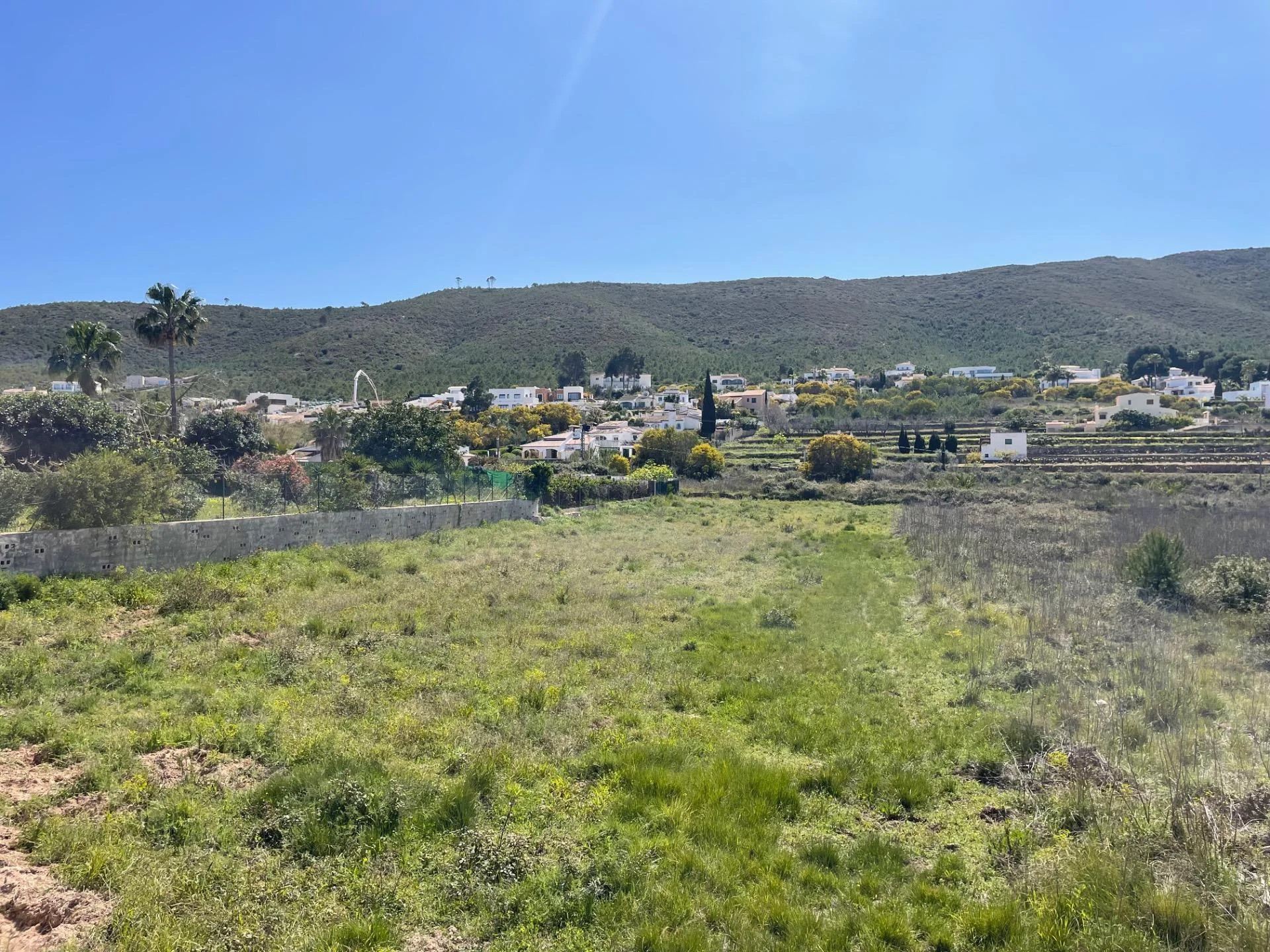 Flat rustic plot near Jávea