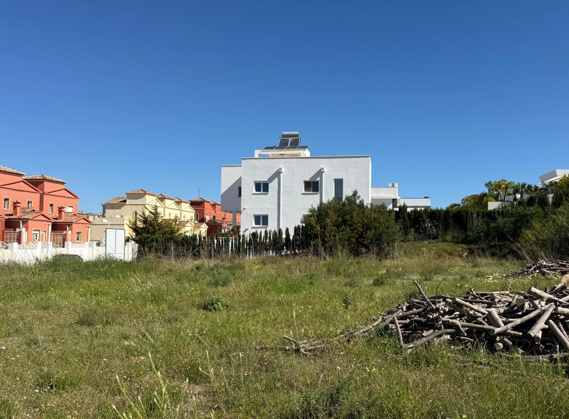 Urban Calpe plot with approved project
