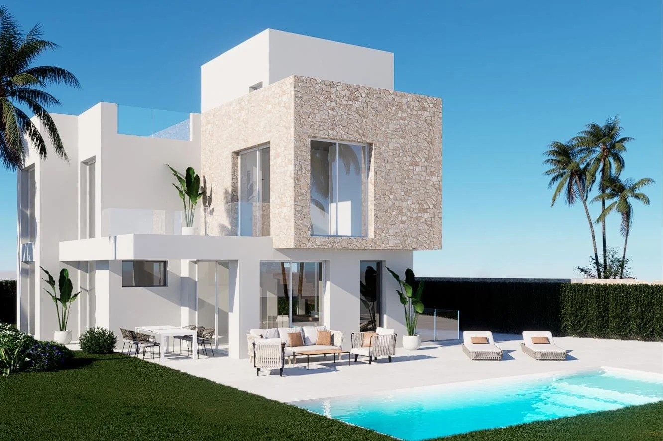 Villa nueva en Finestrat, 330 m² y piscina
